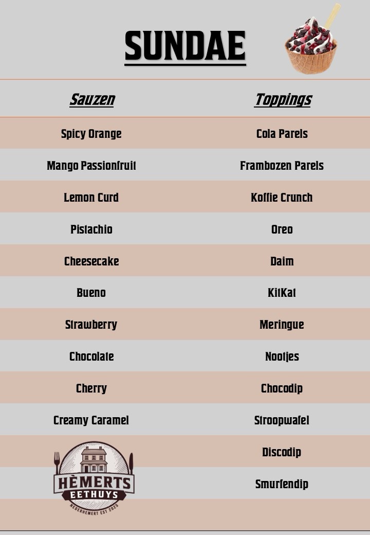 Sundae’s