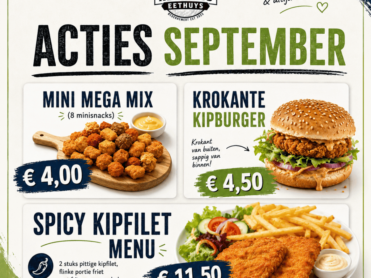 SEPTEMBERACTIES 2026
